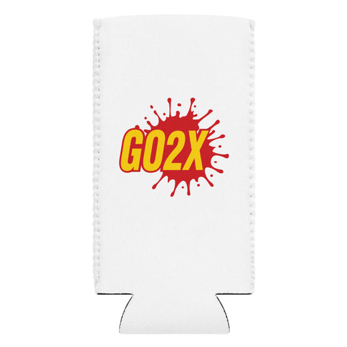 GO2X lacrosse can cooler, slim 12 oz