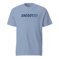 Lacrosse shirt with the GO2X Shooot!!! call-out design in bold lettering