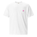 GO2X Classic lacrosse shirt with a chest pocket and the pink logo